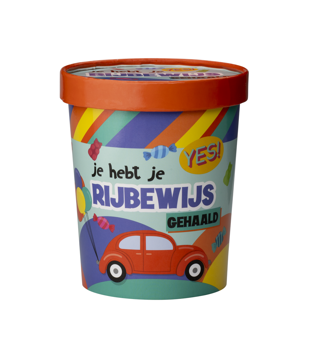 Snoepbakje Rijbewijs 12cm