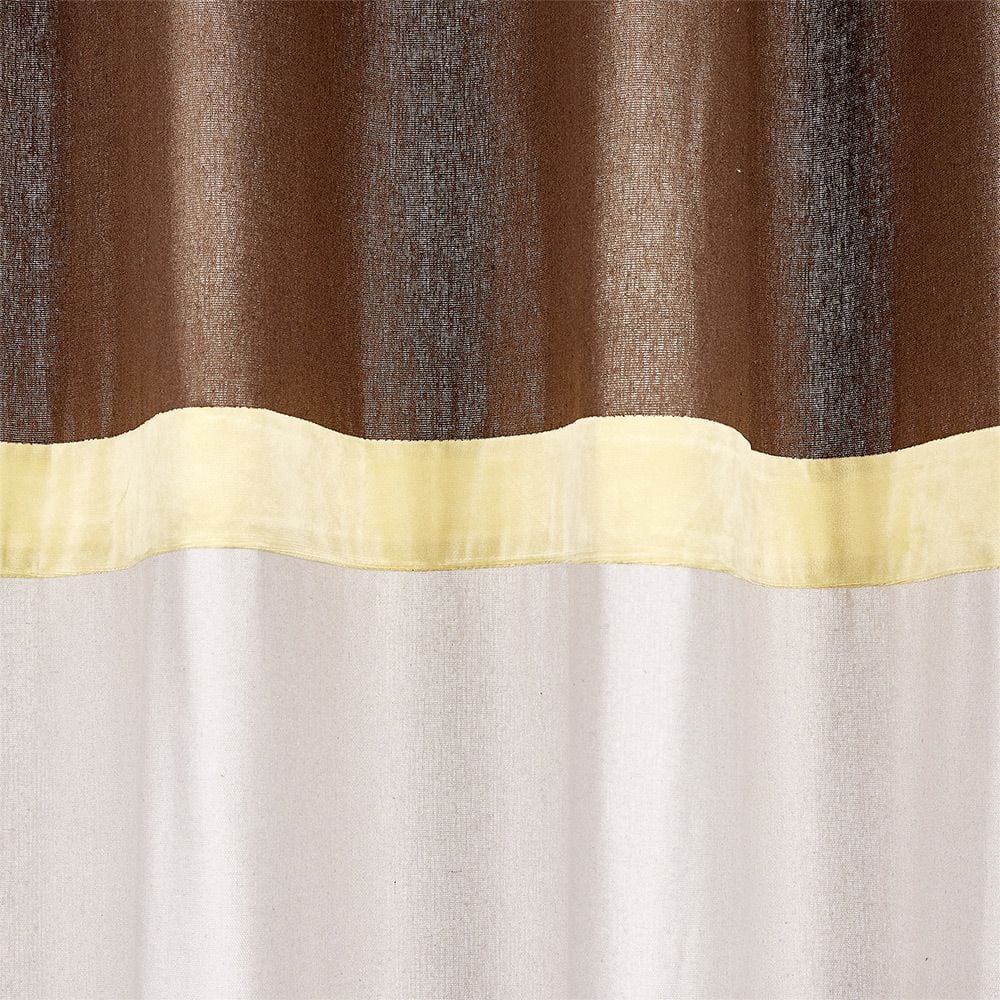 Rideau polycoton 140x240cm bicolore