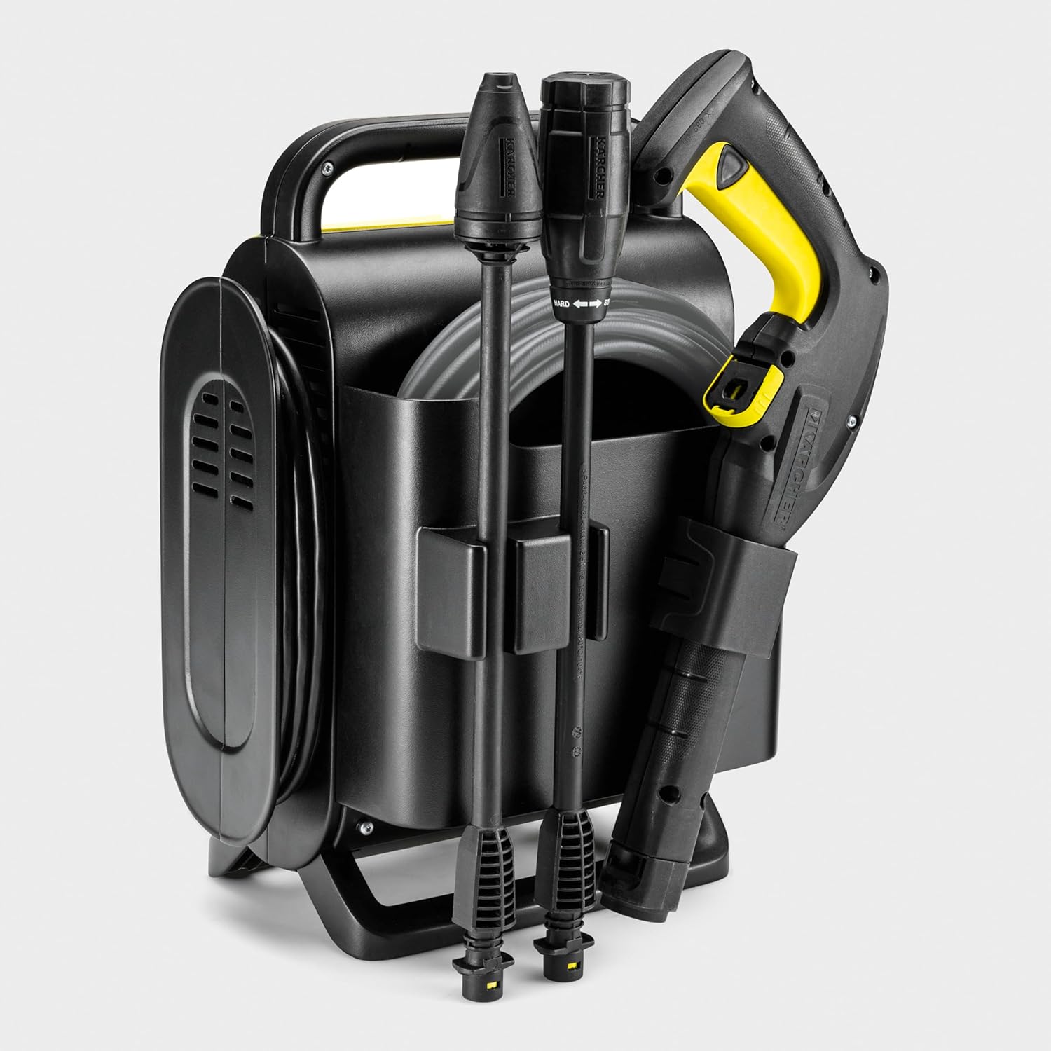 Kärcher Hochdruckreiniger K Silent Anniversary Edition, Druck: max. 130 bar, Fördermenge max 420 l/h, extrem leise, mit eco!Booster für effiziente Reinigung, schwarz