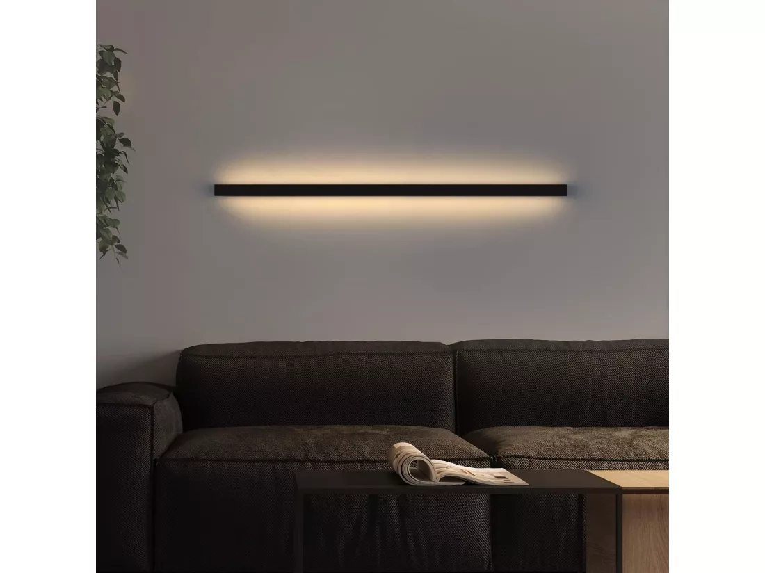 NETTLIFE Applique murale led intérieur - Moderne 60CM 21W couloir up down blanc chaud lampe de couloir lampe