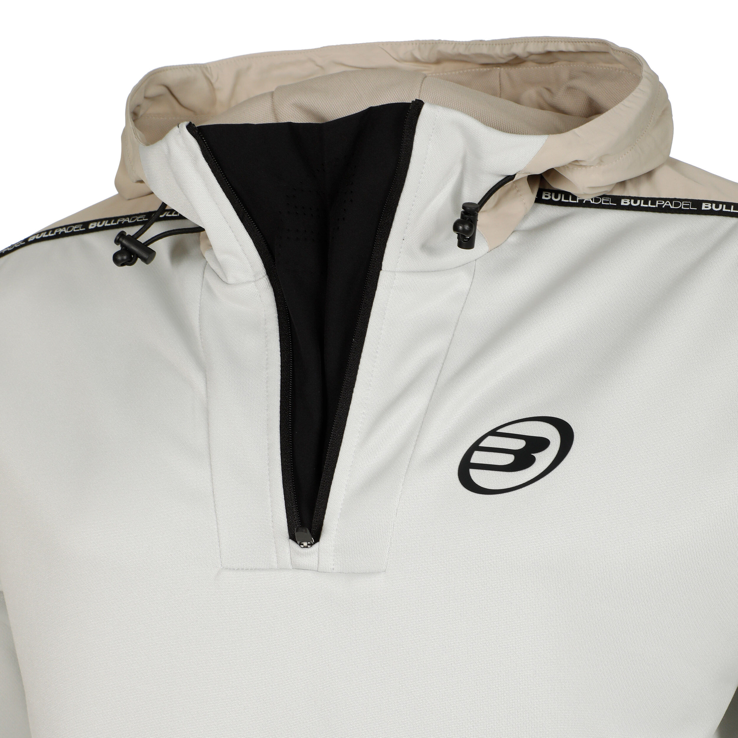 Bullpadel Nomon Sweat À Capuche Hommes - Crème , Beige