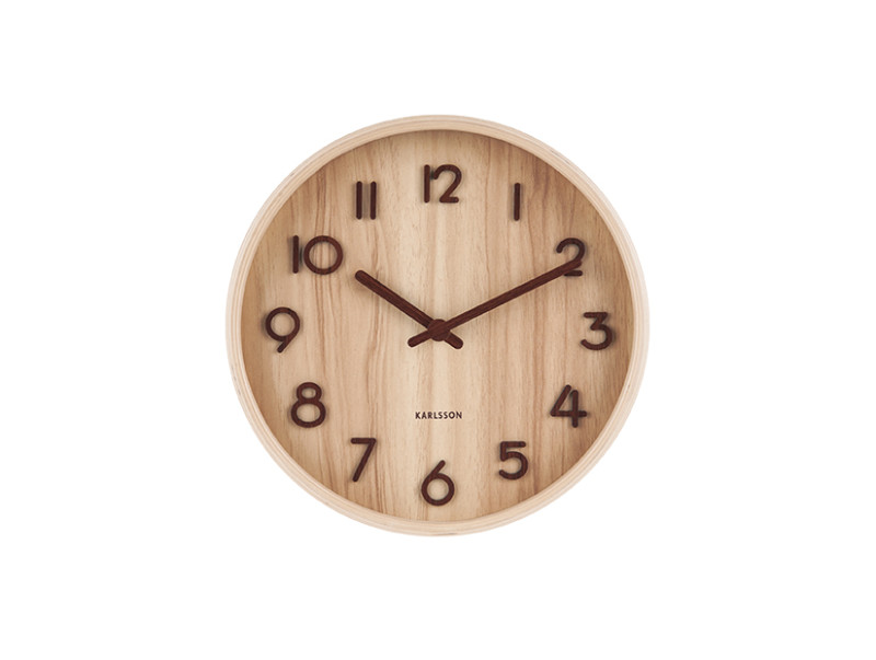 Wall Clock Pure Small KA5808WH White