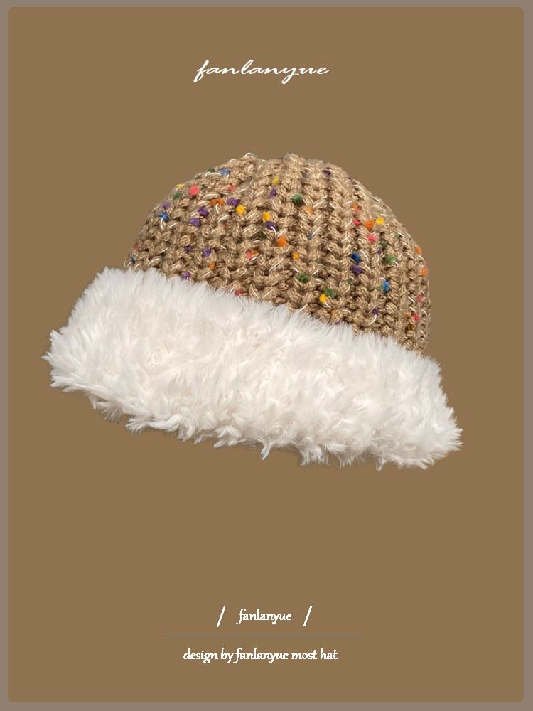 Zaalouk - Fleece Panel Knit Beanie