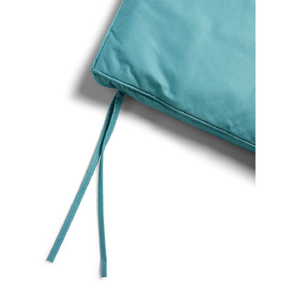 Coussin pour chaise de jardin polyester vert - 43x37cm
