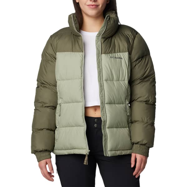 Doudoune ski COLUMBIA PIKE LAKE FULL ZIP JACKET W STONE GREEN/SAFARI