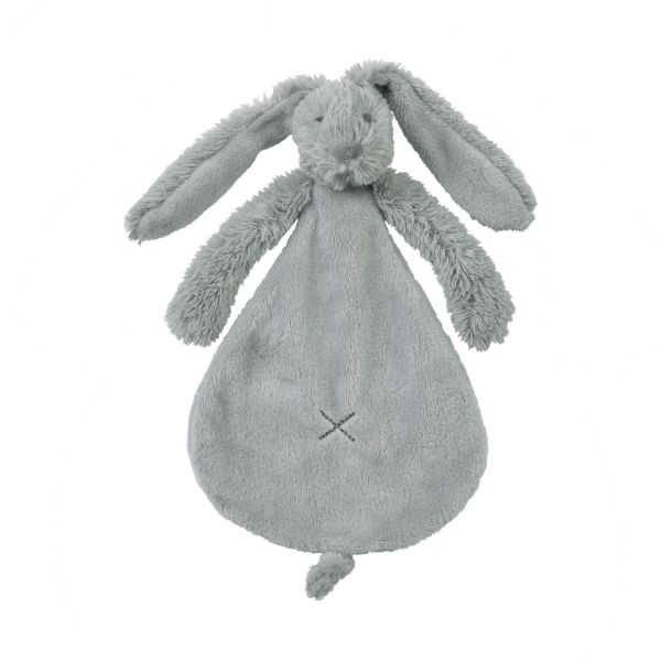 Happy Horse Rabbit Richie Knuffeldoekje Deep Grey