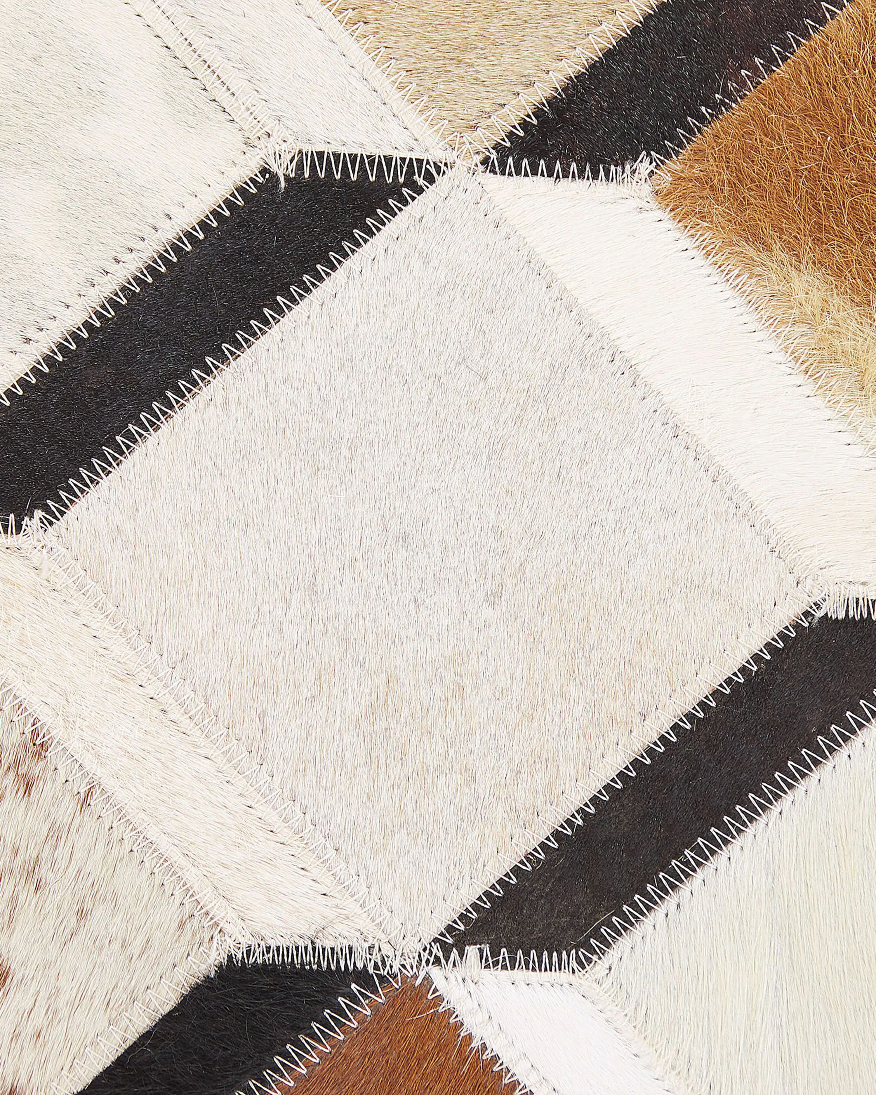 Vloerkleed SERINOVA Bruin 160 x 230 cm Leer