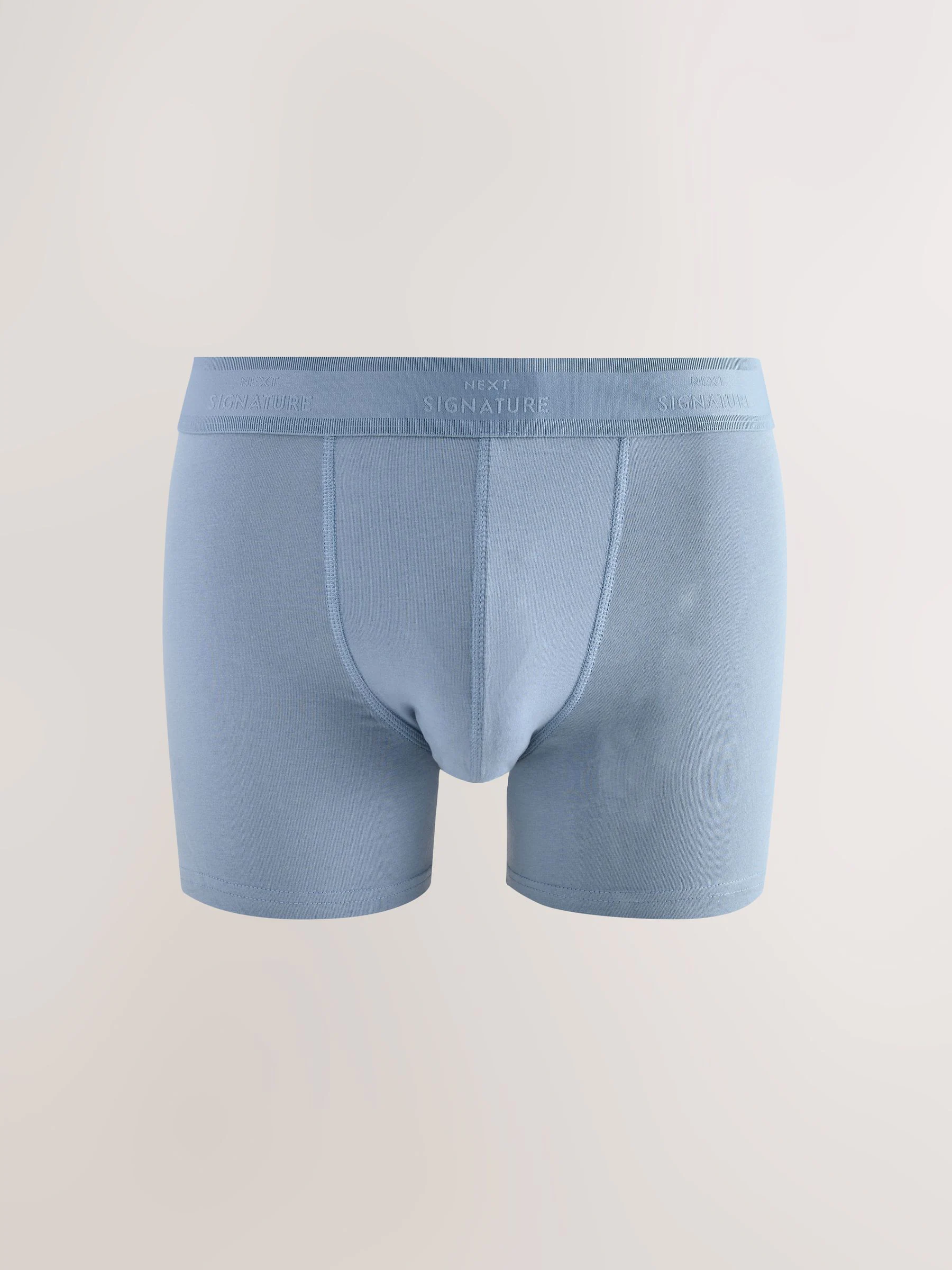 Blauw - Signature Comfort Zachte Boxershorts