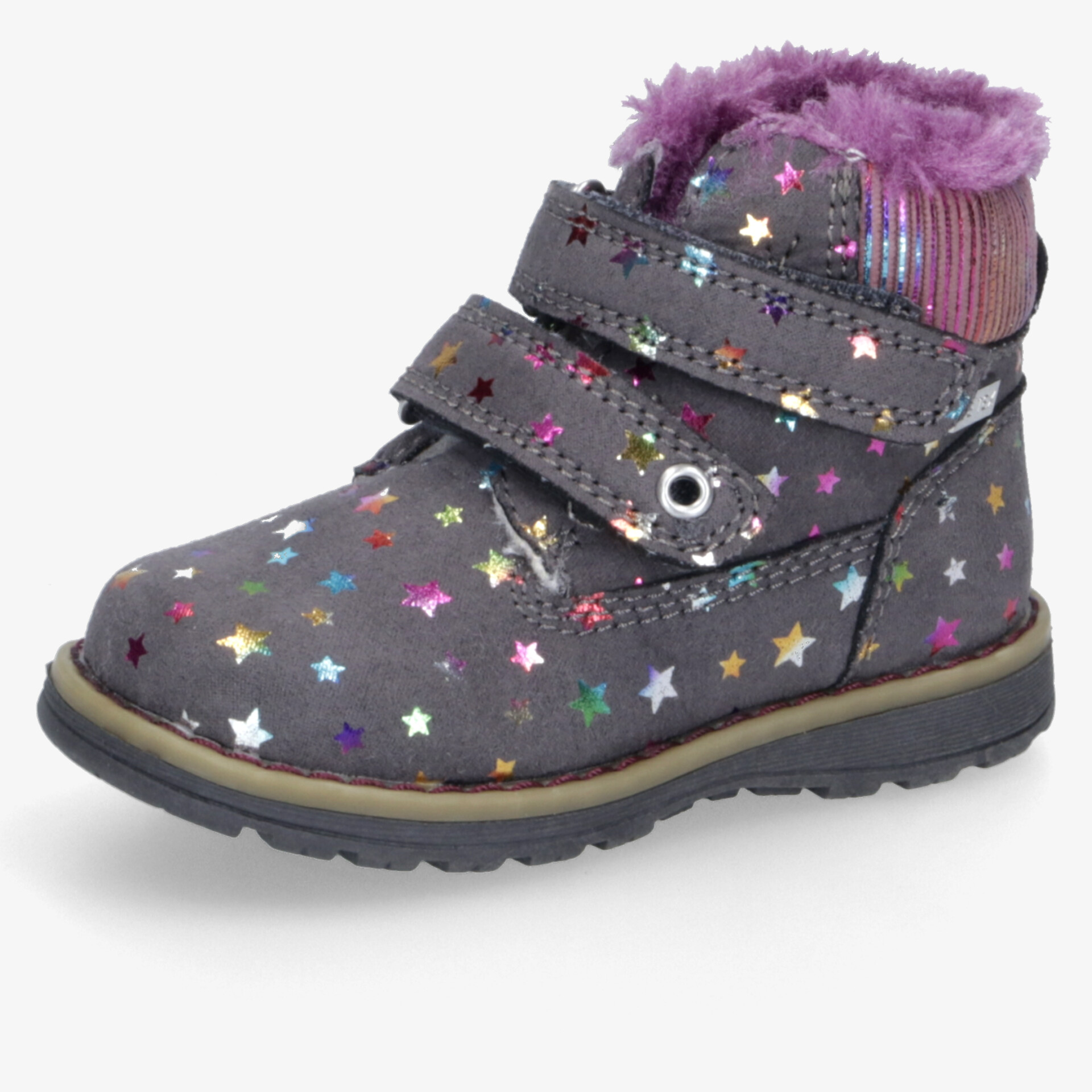 Bambulini Kinder Stiefel grau