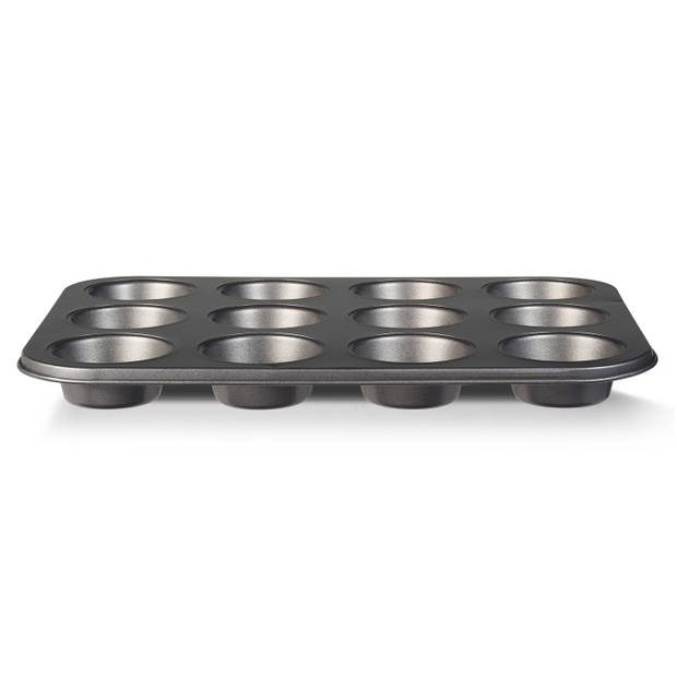 Blokker antiaanbak muffinvorm - 12 stuks