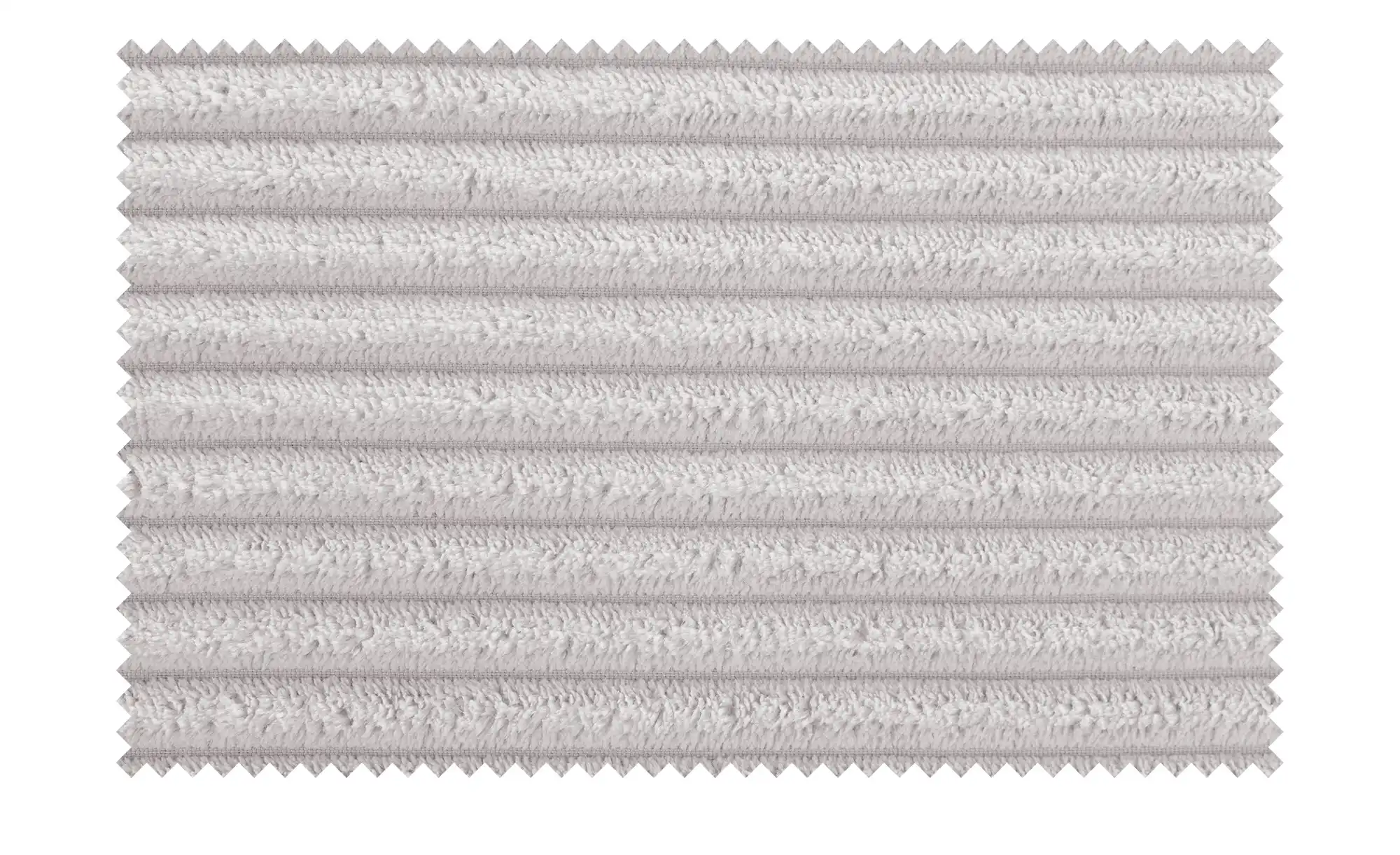SOHO Ecksofa Cord Weiß Trenisha