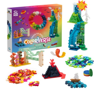Plus-Plus Learn To Build Colorverse Super Byggesett