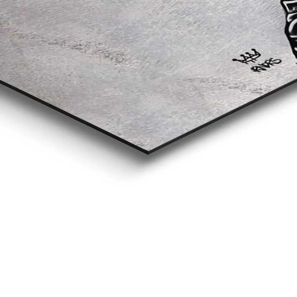 Schilderij Surprise Wall - 52x156cm - Bont