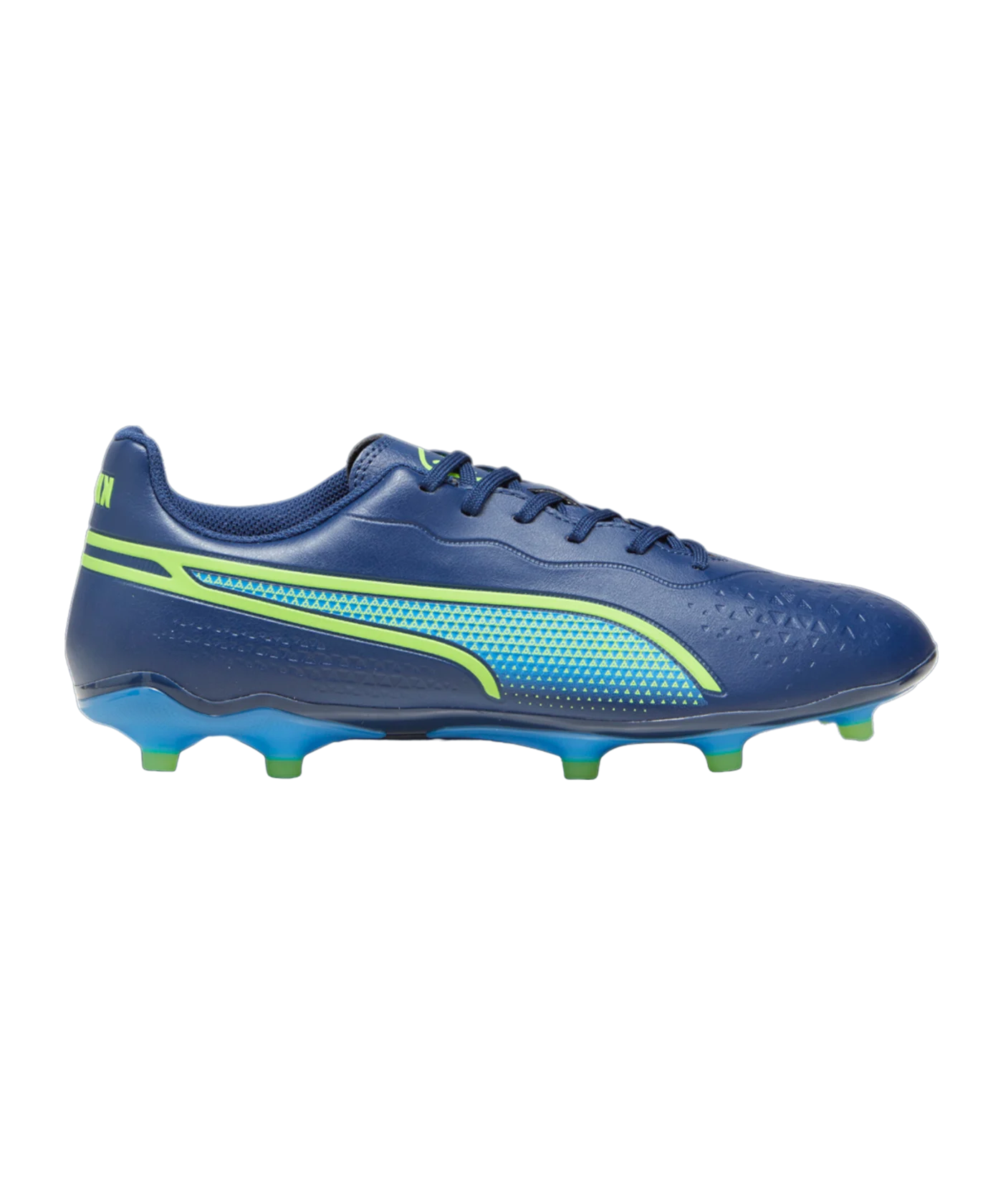 PUMA KING Match FG/AG Gear Up Blau Grün F02