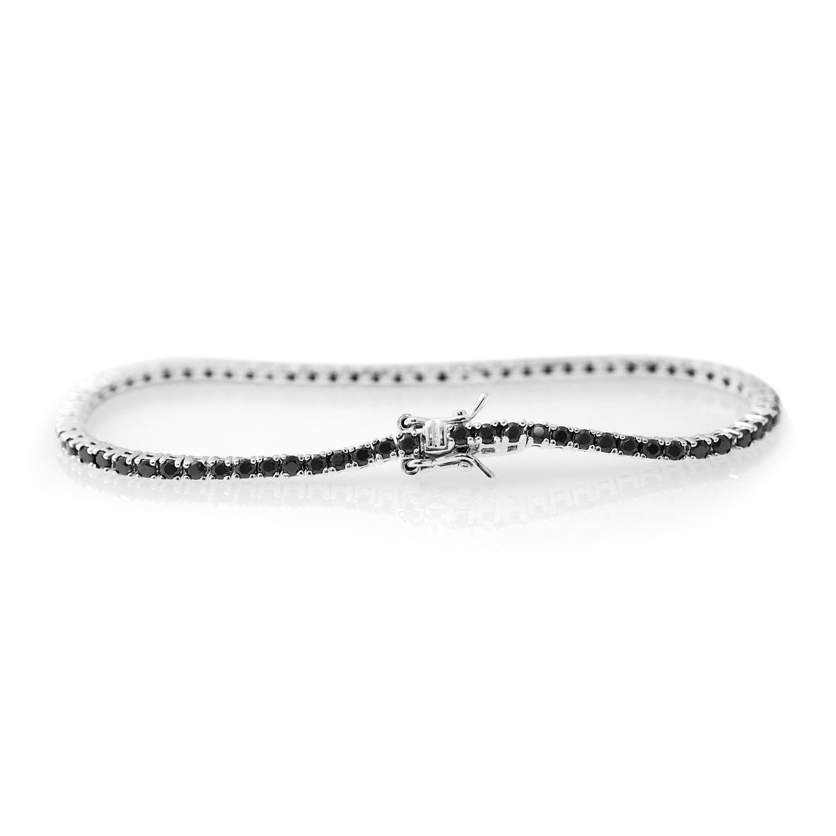 Bracelet RIVIERE DE DIAMANTS - Argent 925