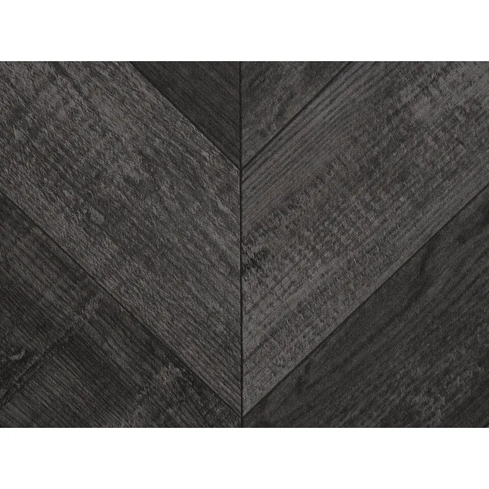 Dark Wood - Dressoir met 4 zwarte spaanplaatdeuren