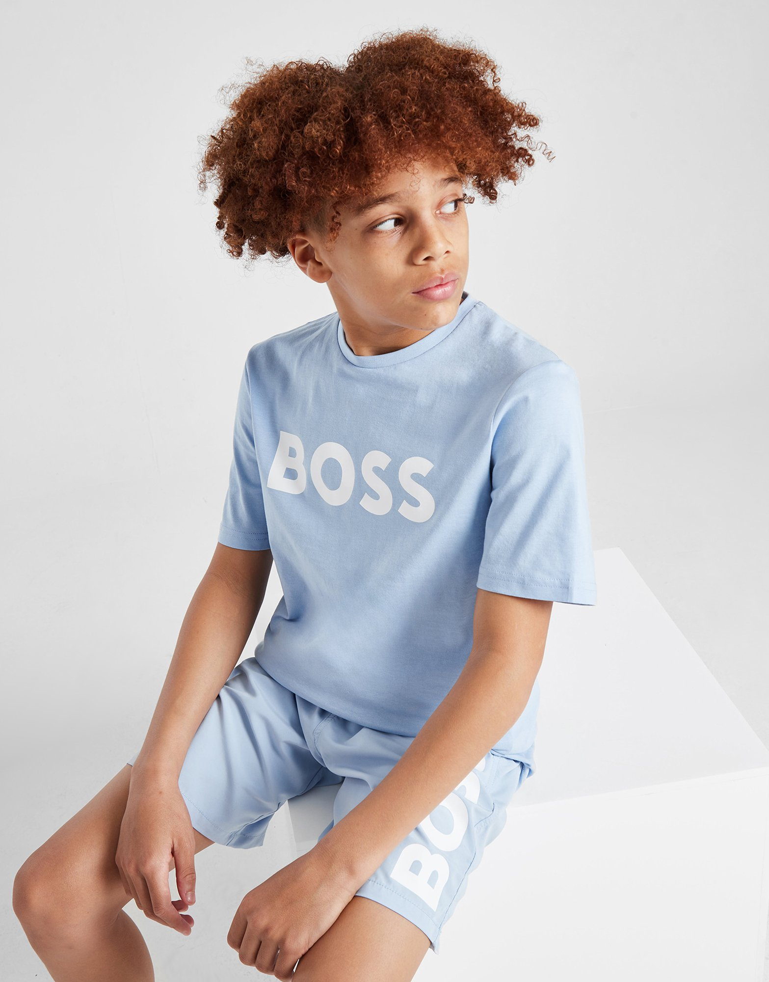 BOSS T-shirt Large Logo Junior