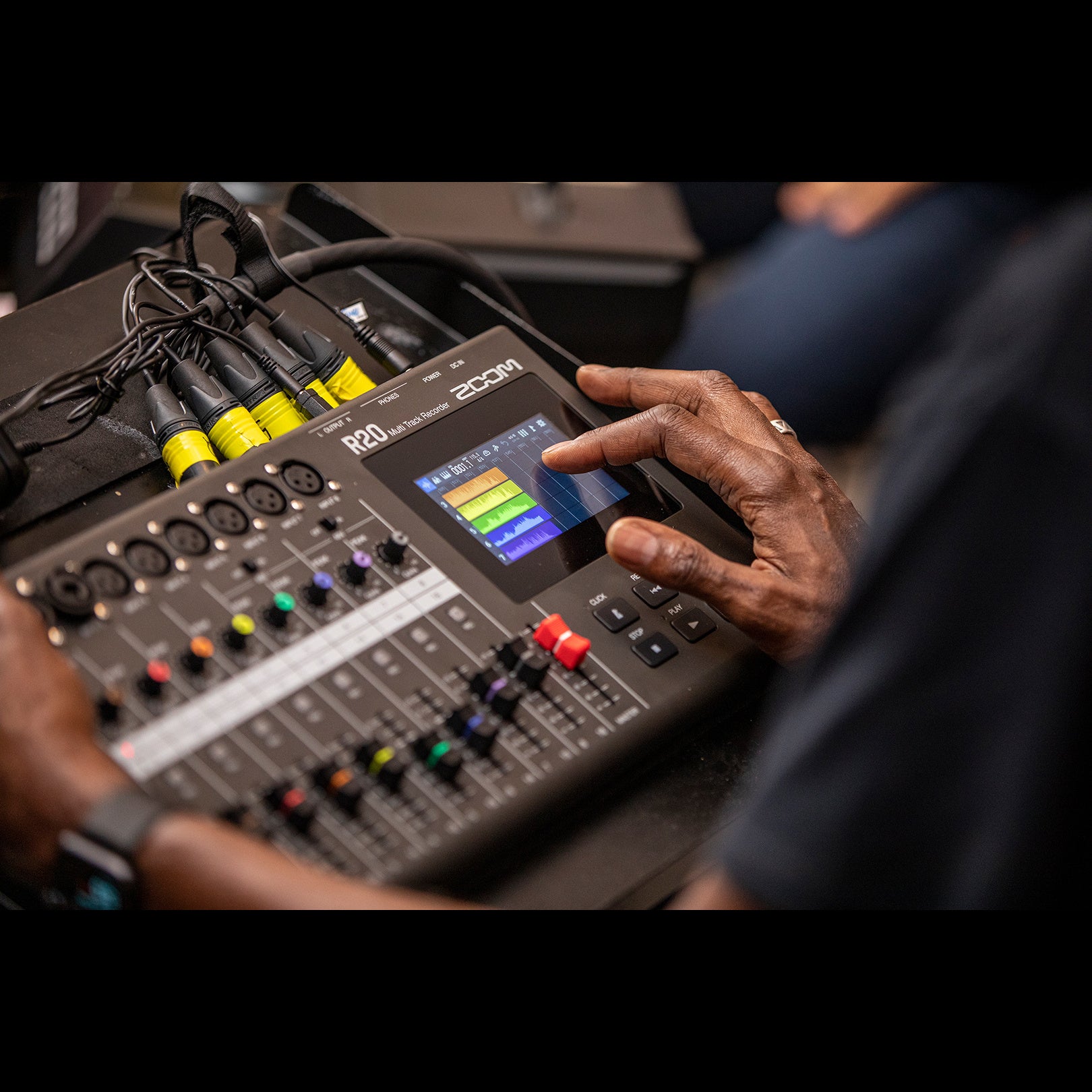 Zoom R20 multi-track recorder