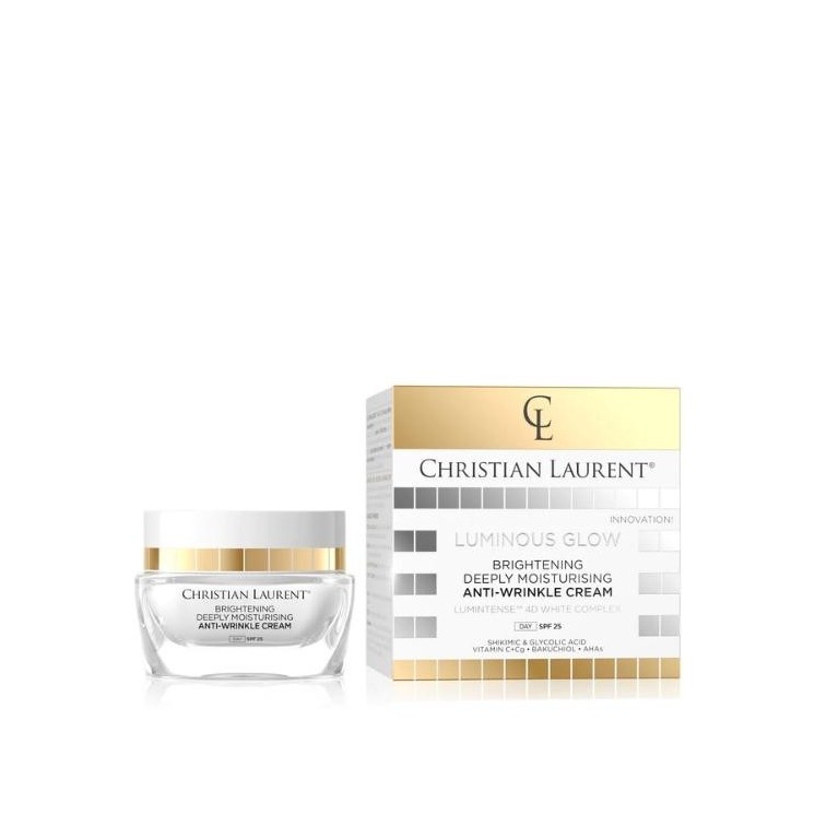 Christian Laurent Aufhellende, tief feuchtigkeitsspendende Gesichtscreme SPF25 , 50 ml