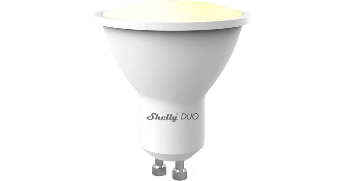 ShellyDuo - GU10 ledlamp  (2700-6500K)