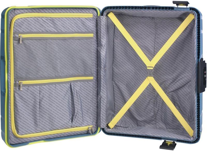 CarryOn - Steward - Reiskoffer - Zwart - Slagvast - TSA-slot
