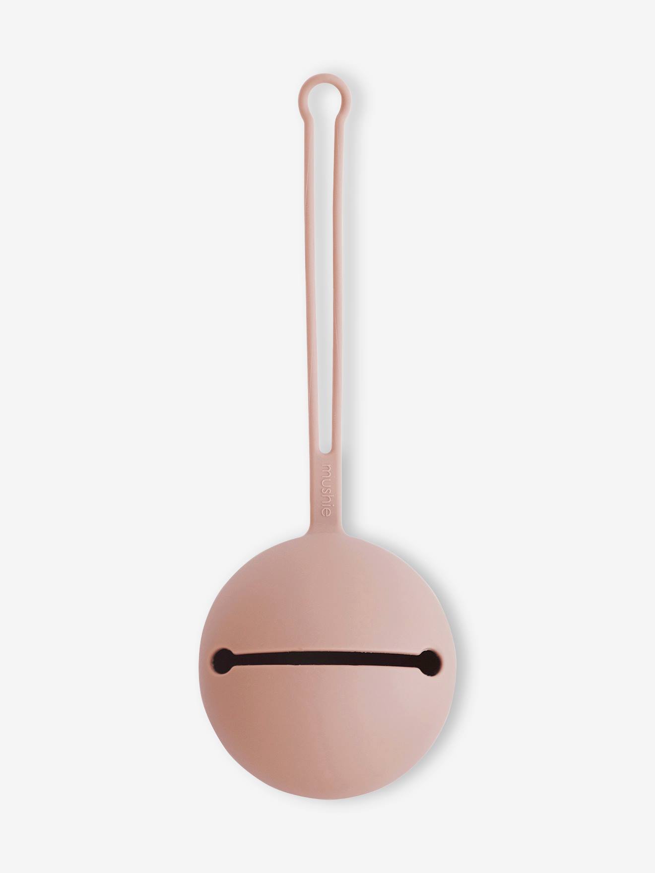 Clipe de chupeta de silicone cru MUSHIE