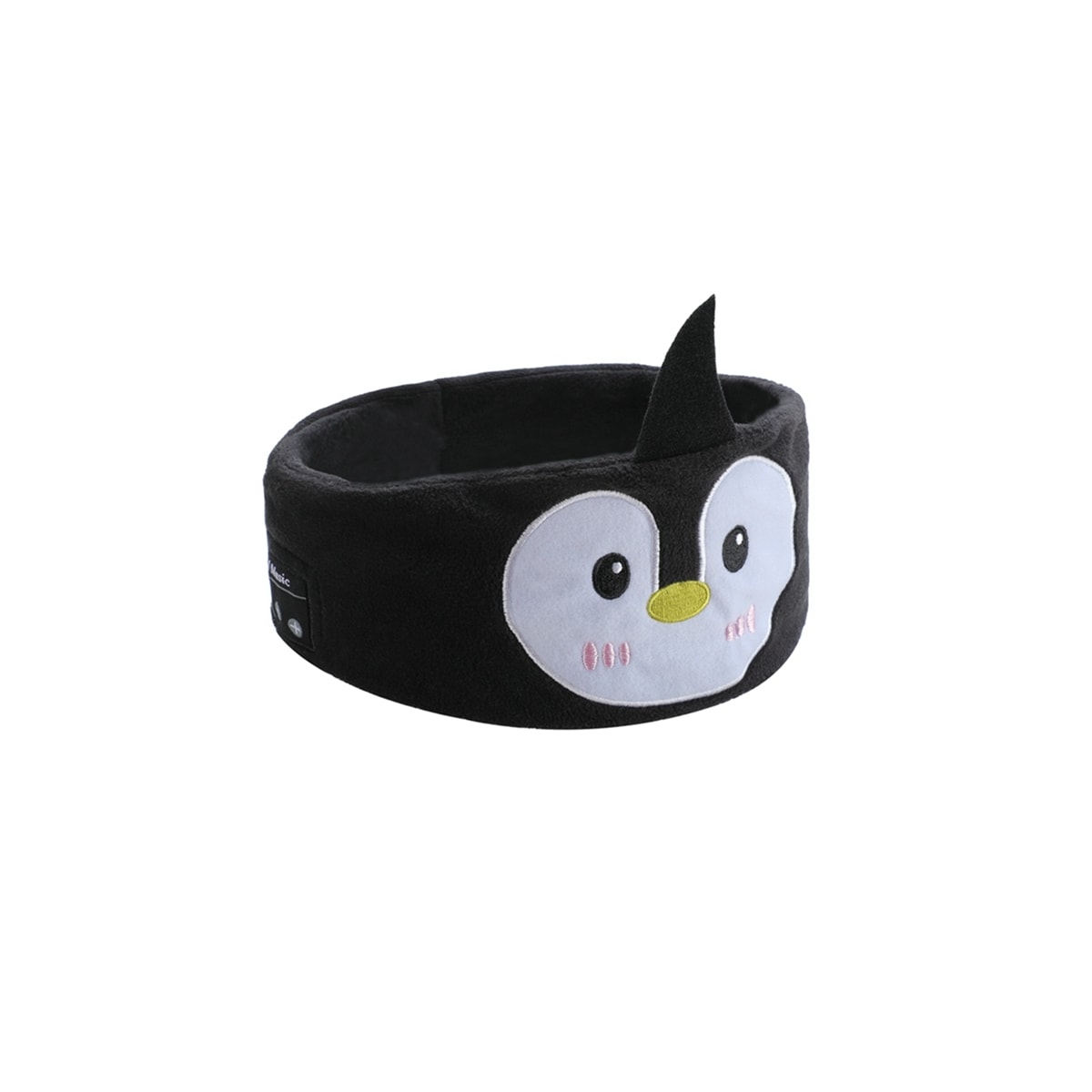 Bluetooth 5.0 Sovemaske med Bluetooth-hodetelefoner Sort