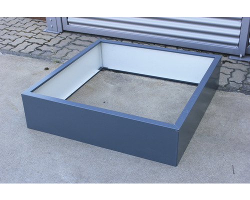 Palatino Carlotta metalen plantenstandaard, 100 x 40 x 25 cm, antraciet
