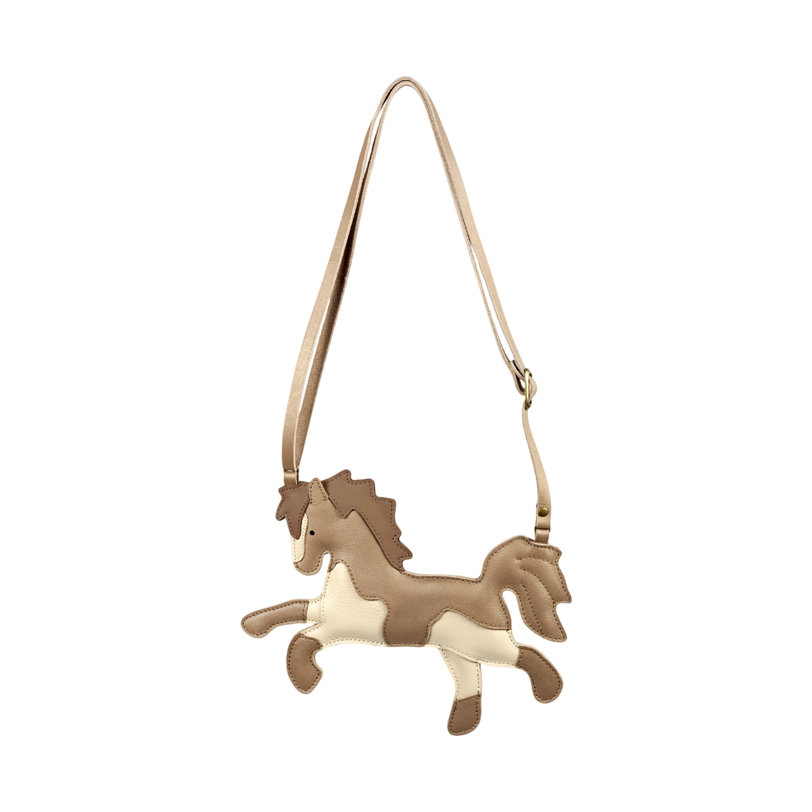 Tasche Chiem Pony Truffle Metallic Nubuck