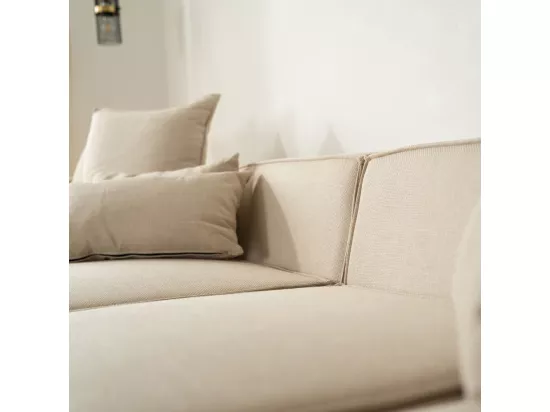 Home Deluxe Canapé VERONA gris clair L