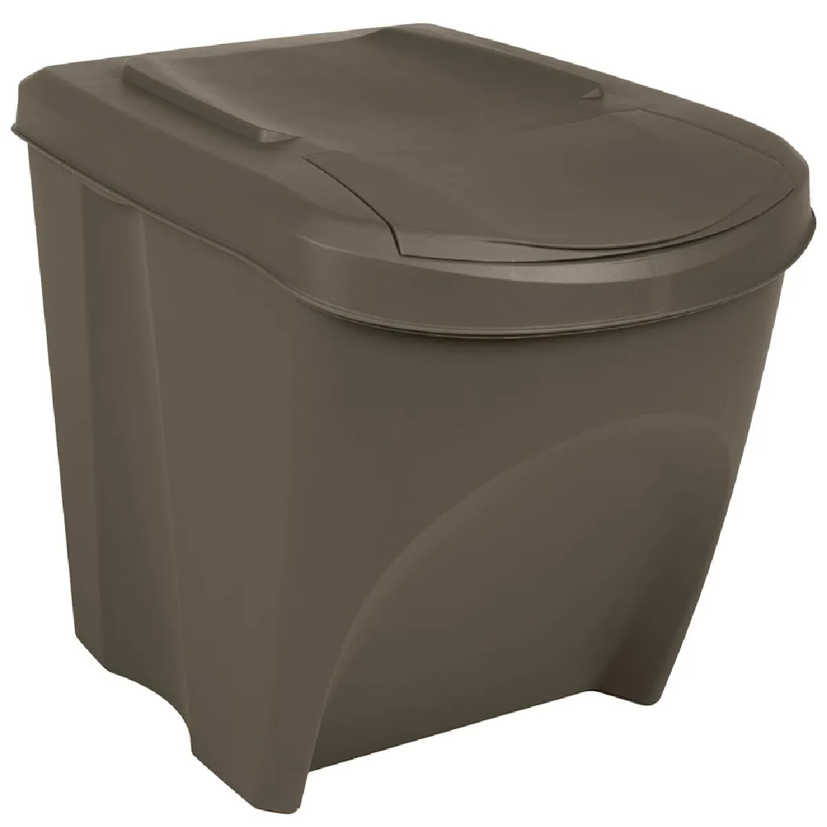 vidaXL Poubelles empilables 3 pcs 75 L