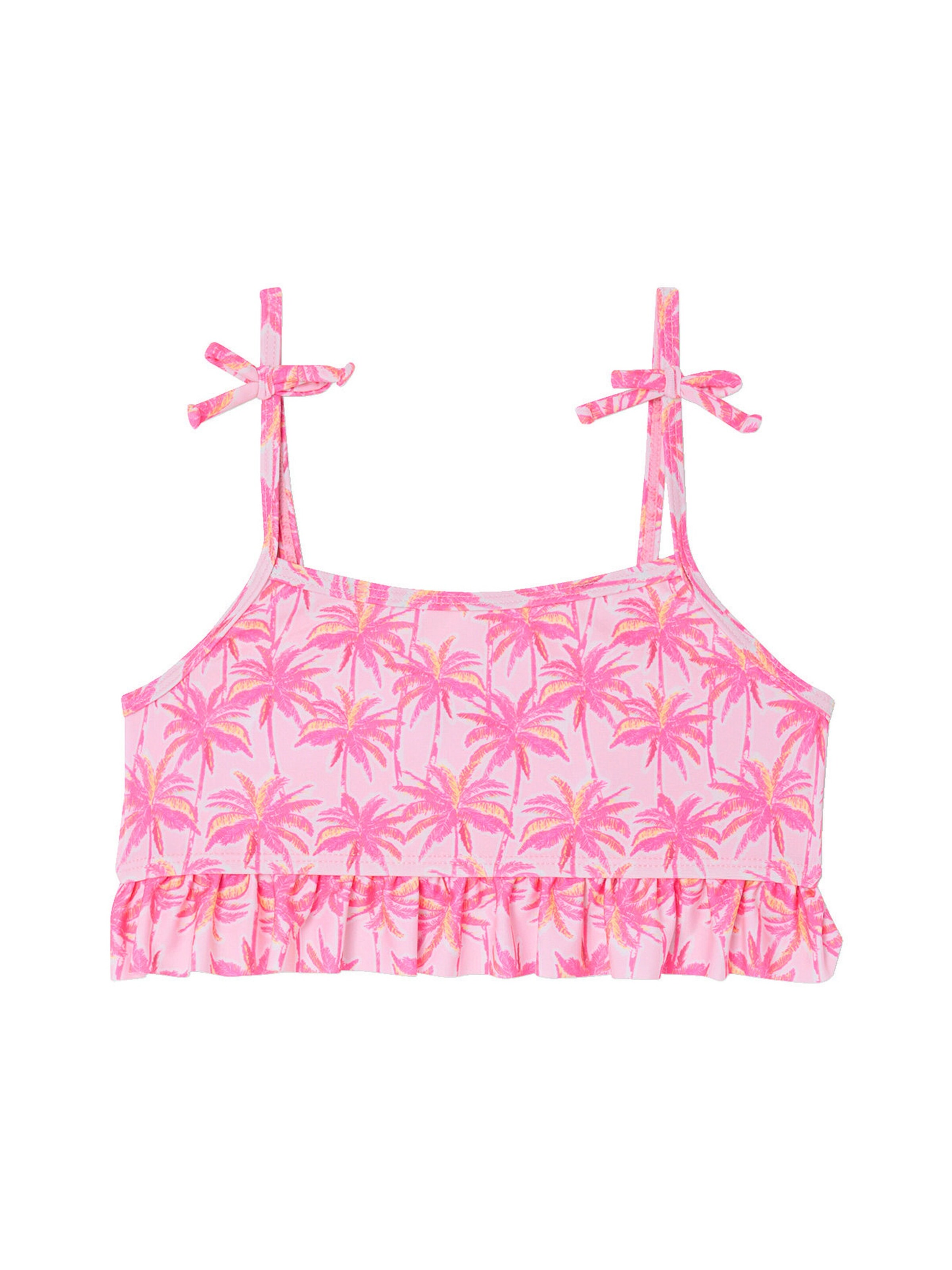 Vertbaudet Mädchen Bikini mit Schleifen rosa
