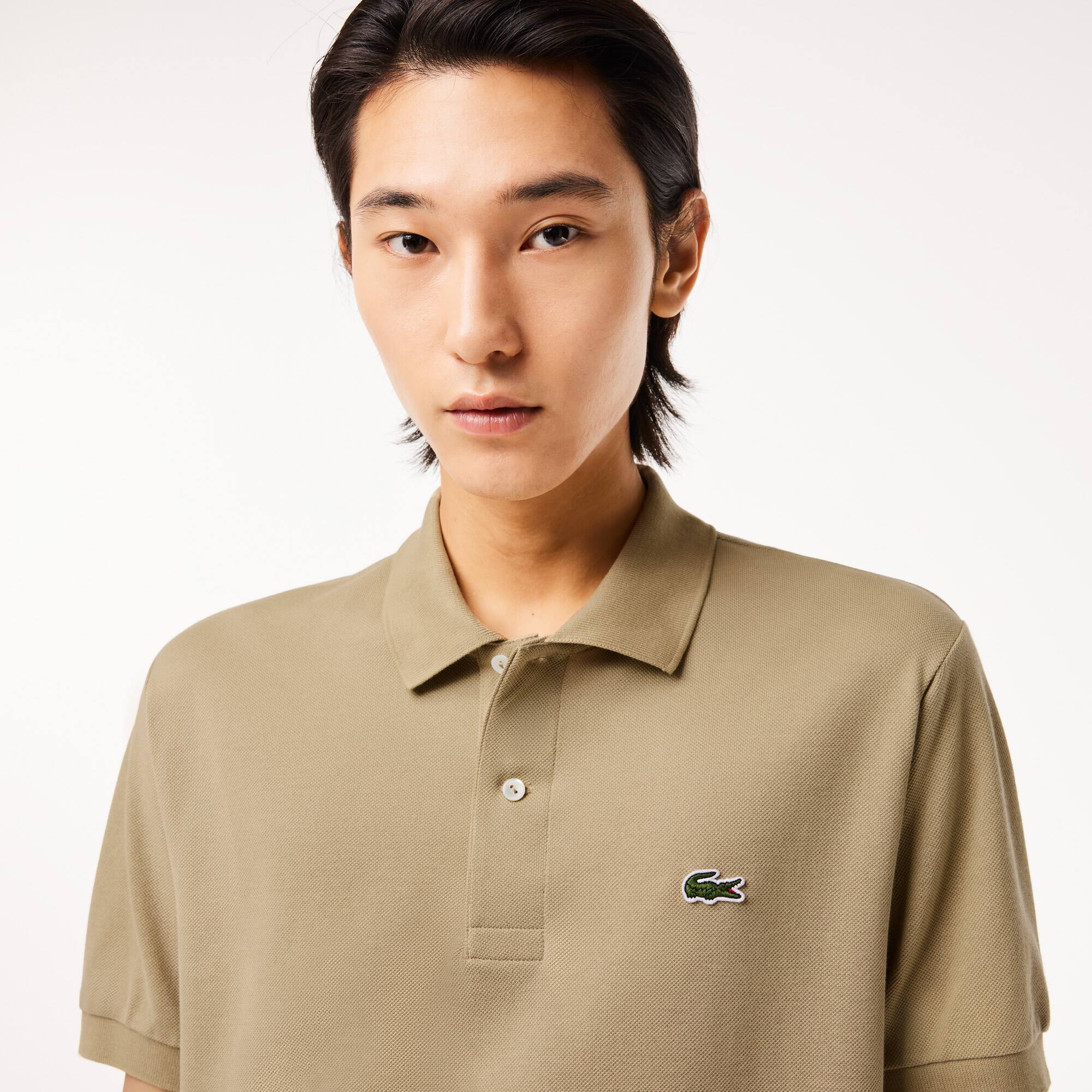 Polo Original L.12.12 coton petit piqué Manches Courtes - Beige - Lacoste - Homme