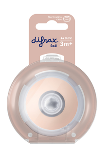 Difrax Mammafeel Dynamische Flessenspeen Slow 3  1ST