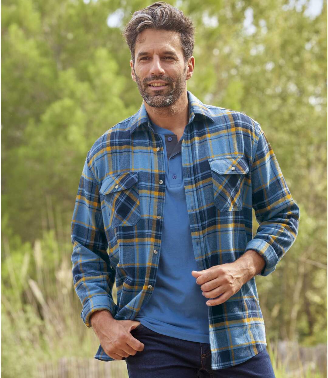 Chemise Flanelle à Carreaux New West