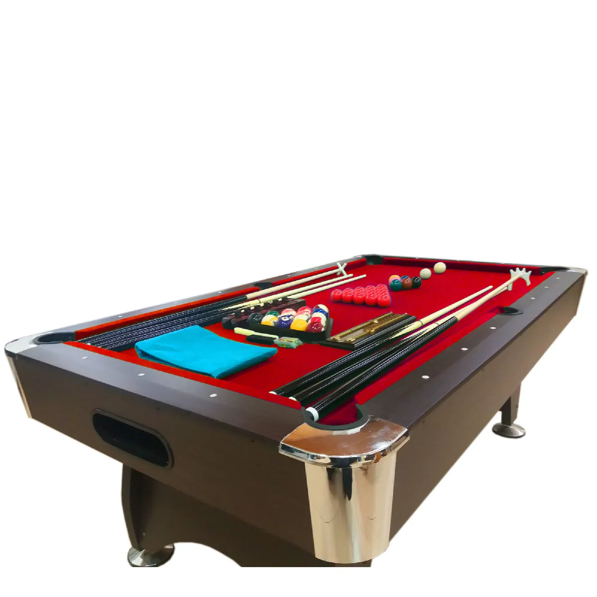 SIMBA Billard Américain 7ft Rouge