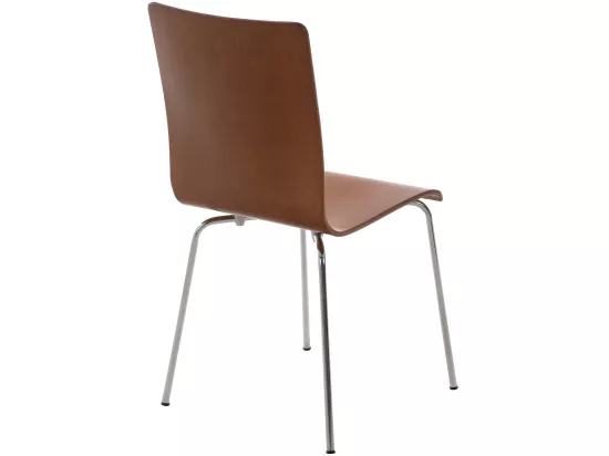 Lot de 8 Chaise de conférence - Bois & Antique - Marron - PEPE