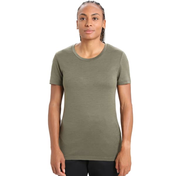 T-shirt randonnée ICEBREAKER W TECH LITE SS TEE LODEN