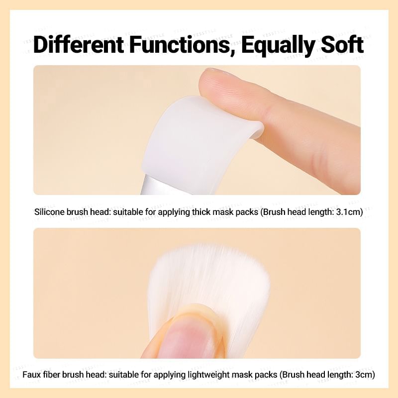 Jesireca - Dual-End Face Mask Applicator