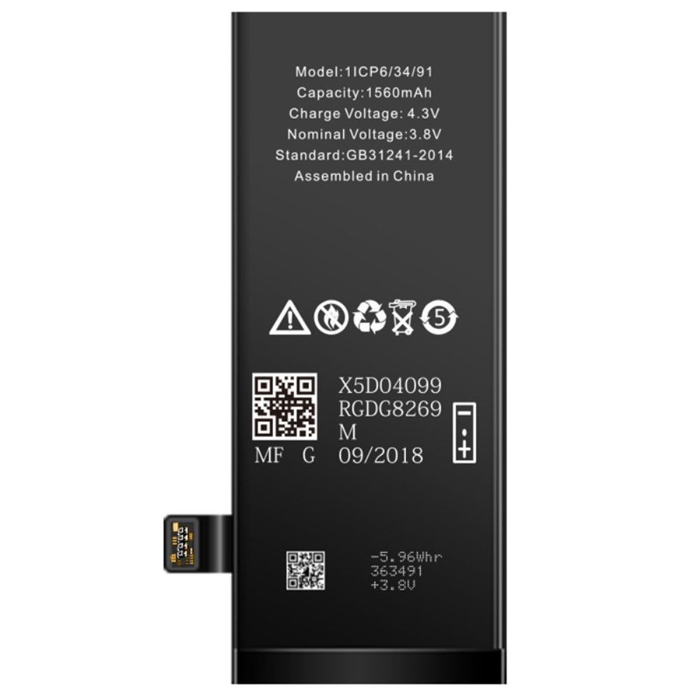 iPhone 5S Akku - Batterie Li-Ionen 3.8V 1560mAh