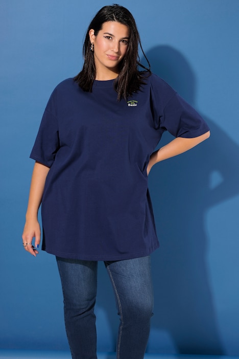 T-Shirt, oversized, Rücken Print