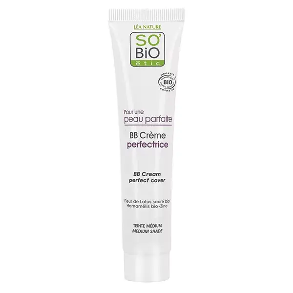 So'Bio Étic For Perfect Skin BB Cream Perfecting Medium Orgânico 40ml