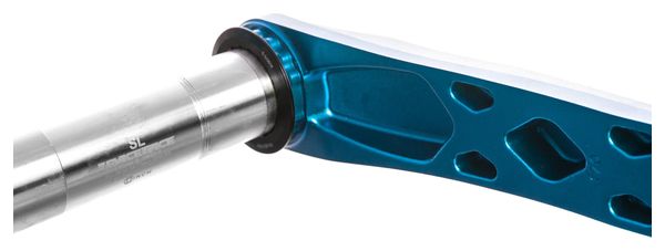 Manivelles Race Face Atlas Cinch Direct-Mount (sans boitier) Bleu