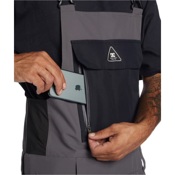 Pantalon de ski DC SHOES BRIGADE 30K BIB MAGNET