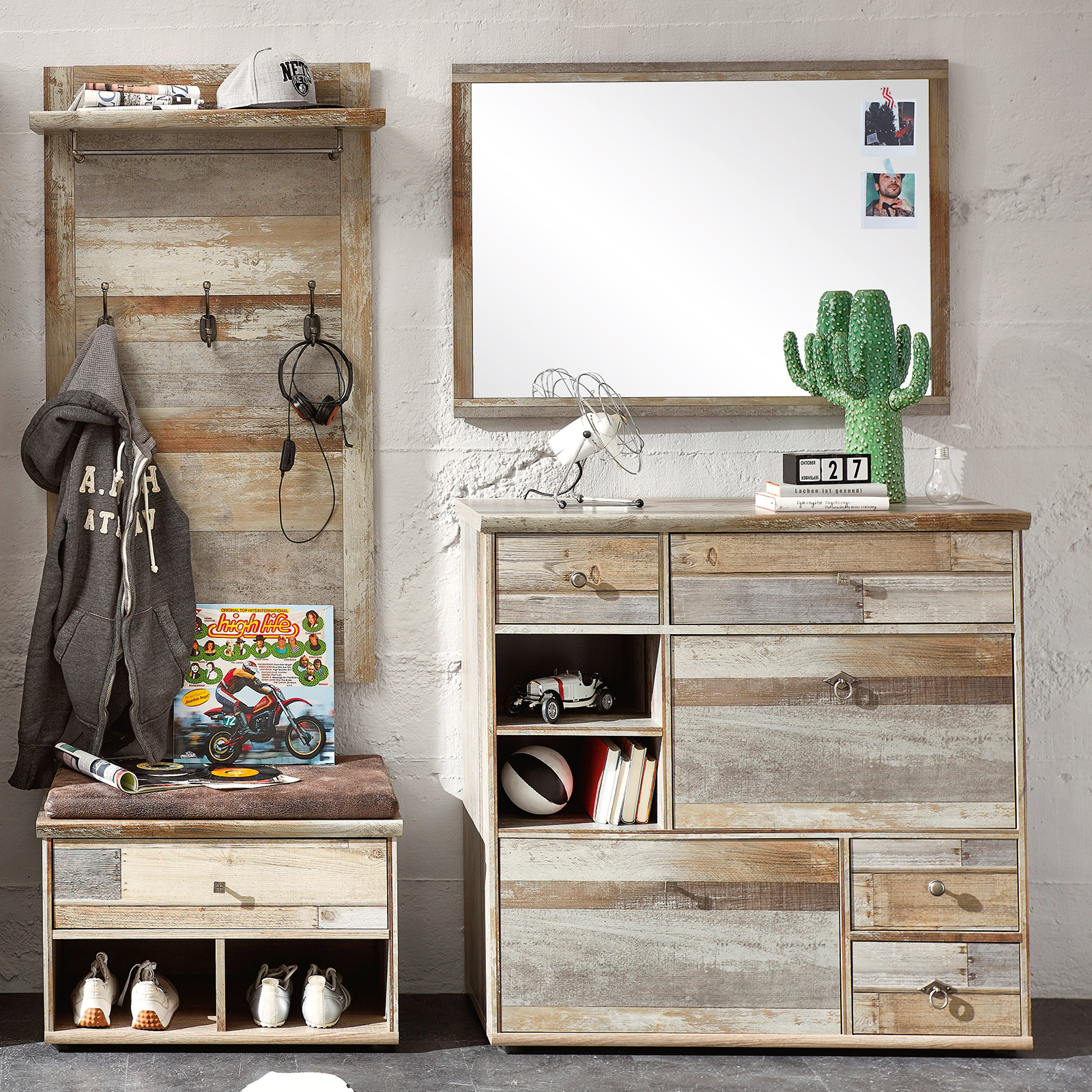 Spiegel - Driftwood - 97x70 cm