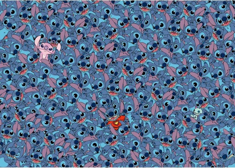 Ravensburger - PUZ Stitch Impossible - Legpuzzel - 1000 Stukjes - Disney