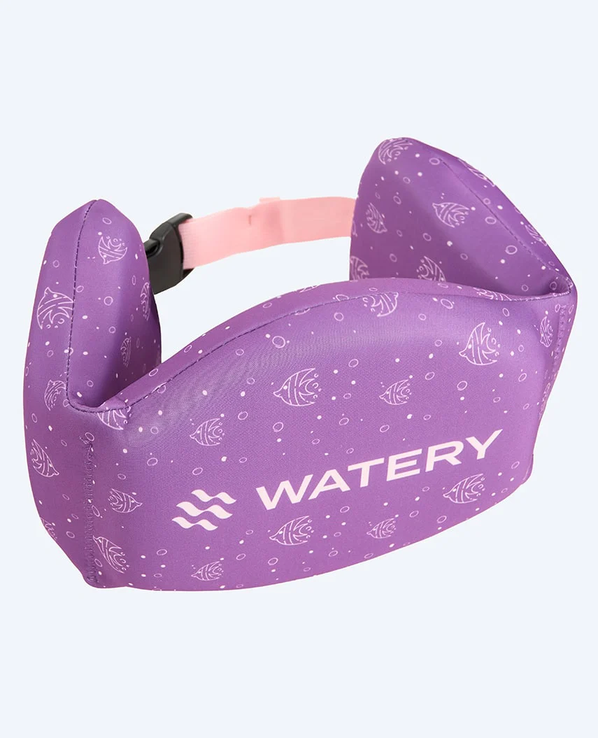 Watery svømmebælte til børn (15-60 kg) - Romney - Atlantic Purple