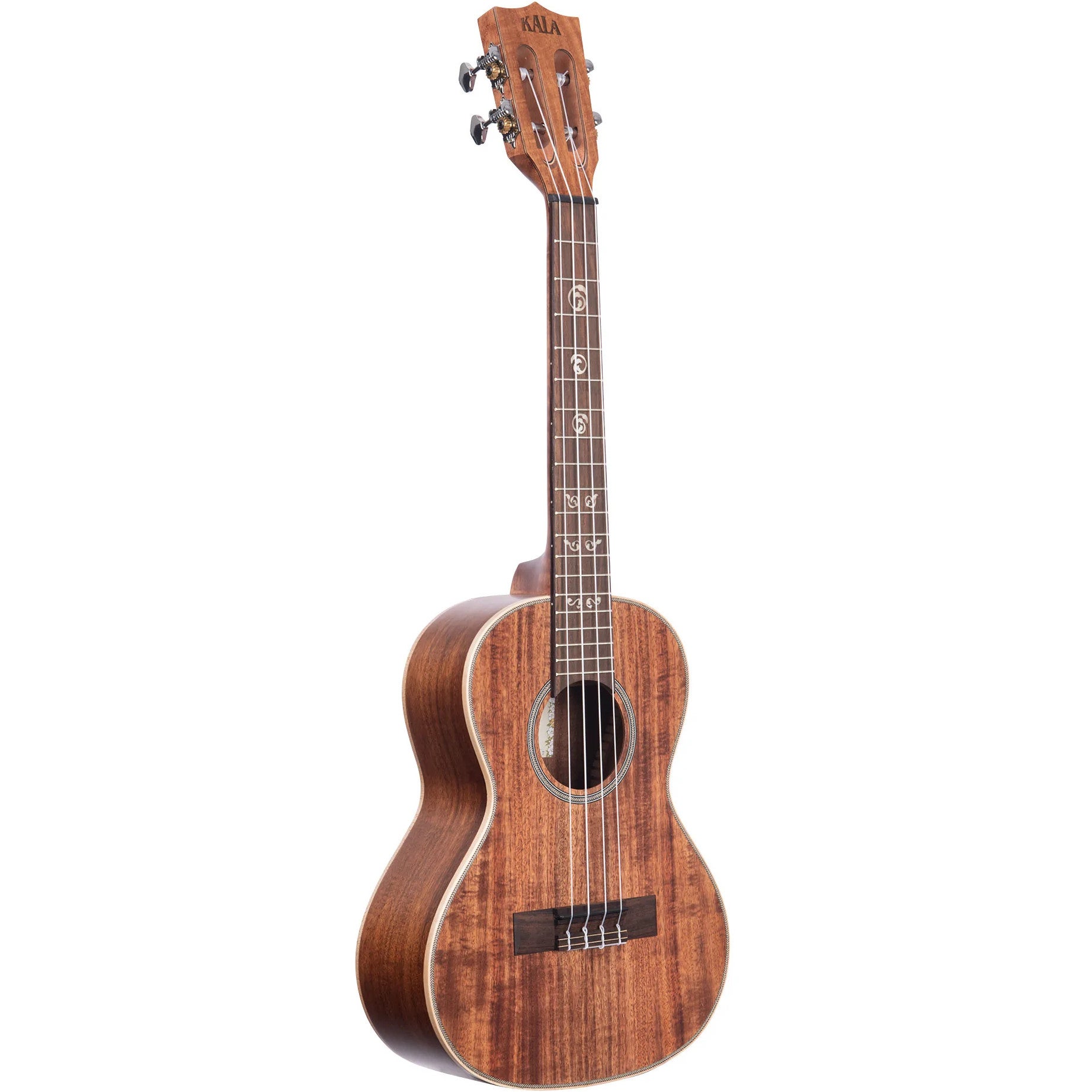 Kala KA-SA-T RW Solid Acacia tenor ukelele met koffer
