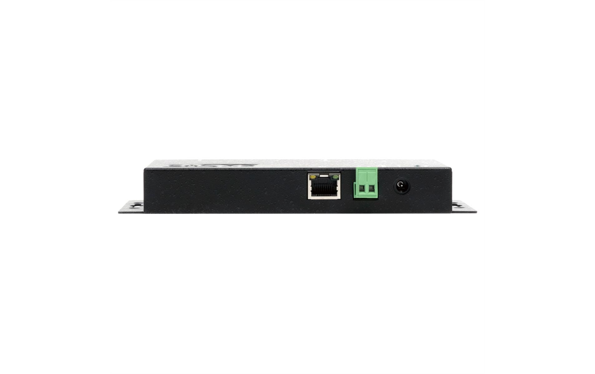 Serieller Geräteserver EX-6122-2 2-Port-RS-232/422/485<br>Ethernet zu 2x RS-232/422/485 port, inkl. 12V/3A Netzteil