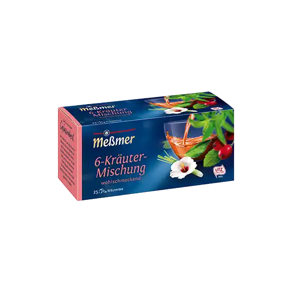 6-Kräuter-Mischung Tee
